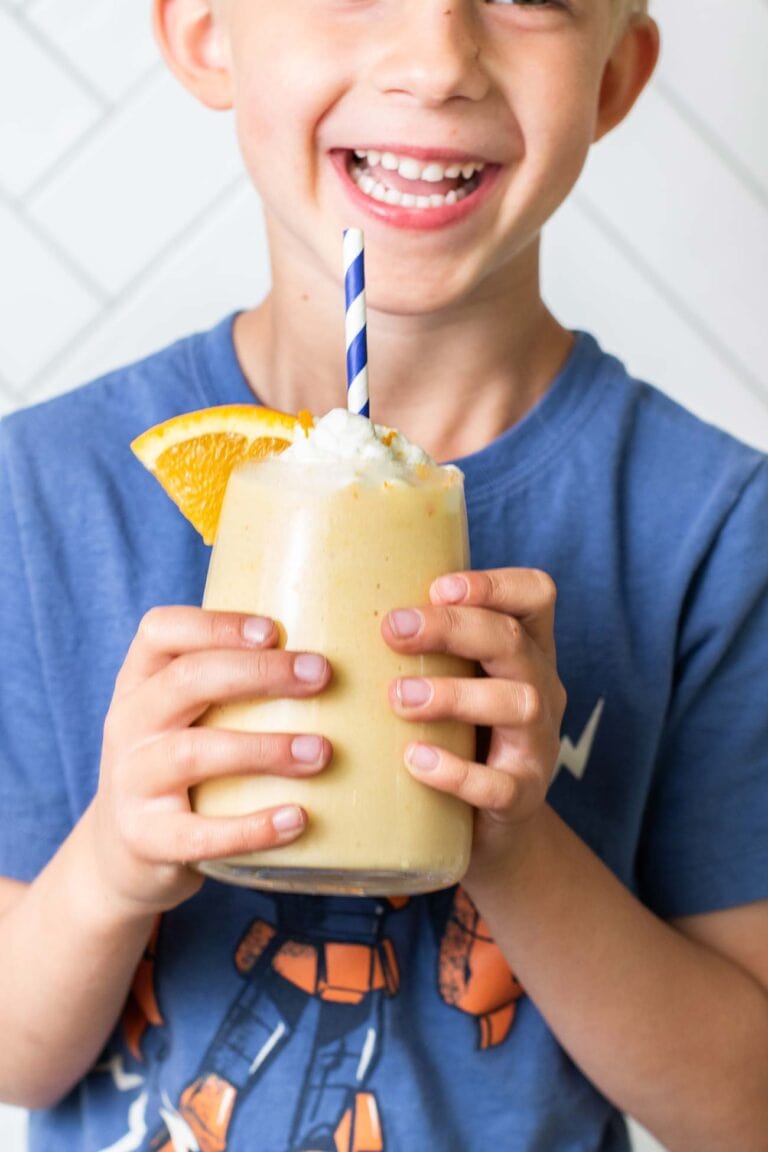 Healthy Orange Julius Recipe (Fresh Orange Smoothie) Sunkissed Kitchen