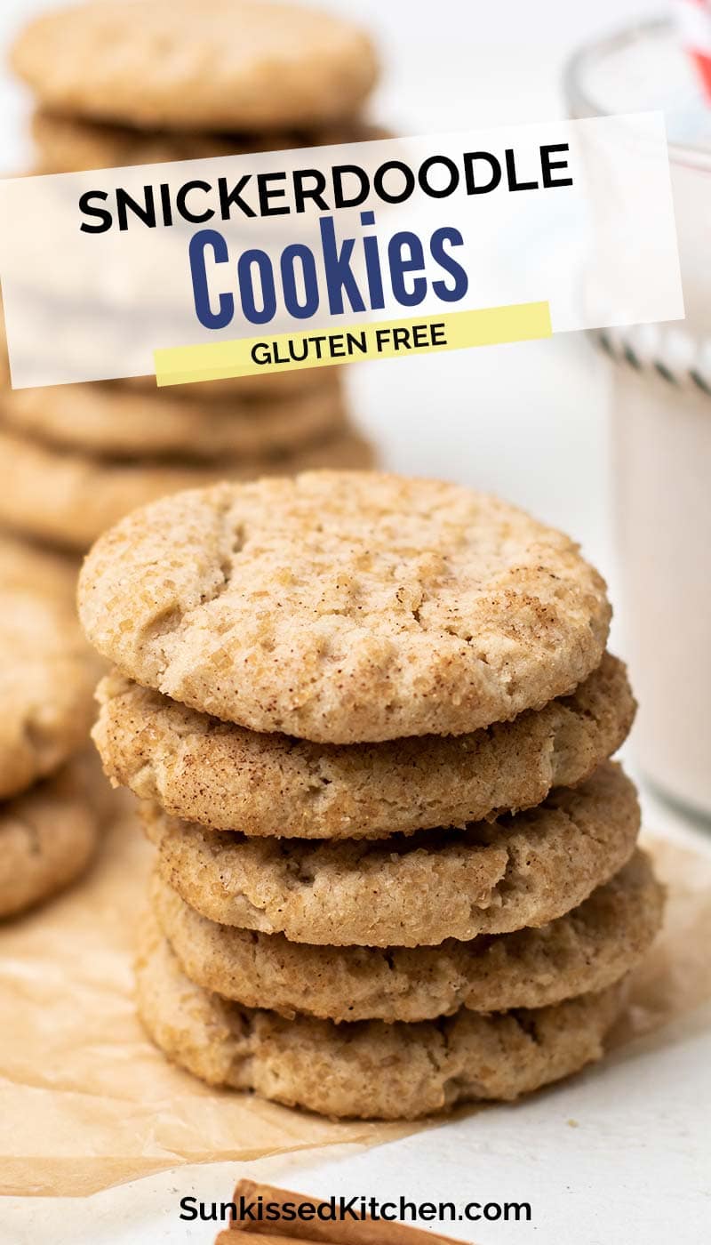 Gluten Free Snickerdoodles - Sunkissed Kitchen