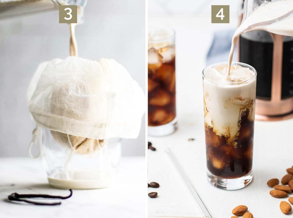 Almond Milk Latte: How to Make Hot or Iced - Keeping the Peas