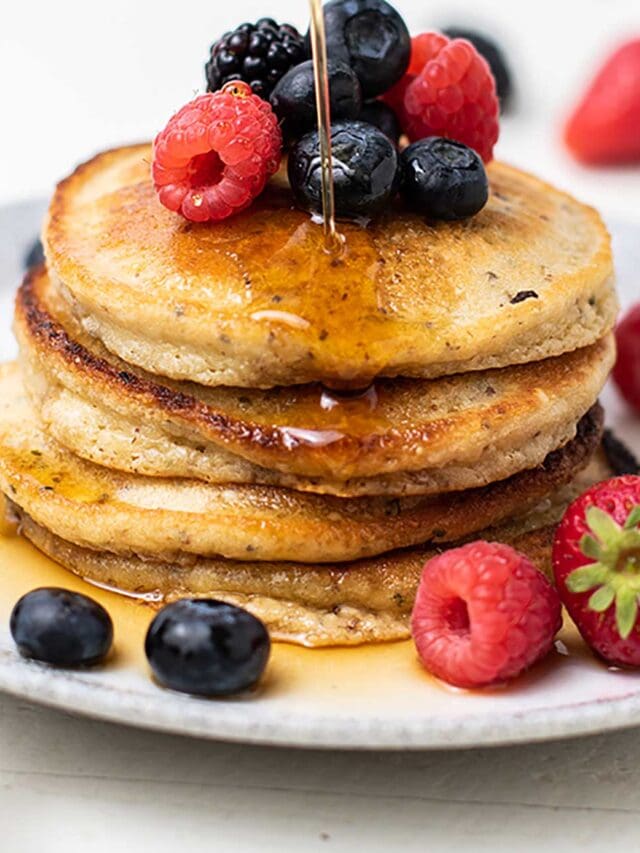 Almond Flour Pancakes - Sunkissed Kitchen