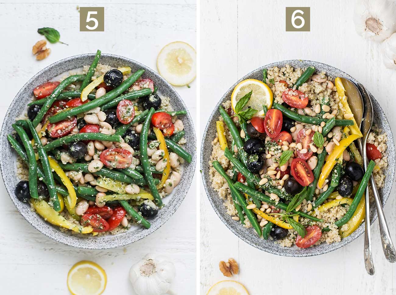 Perfect Pesto Quinoa Salad Pesto Green Bean Quinoa Salad