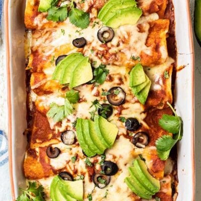 Turkey Sweet Potato Enchiladas – with Leftovers!