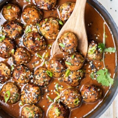 Asian Pork Meatballs (Air Fryer Method)