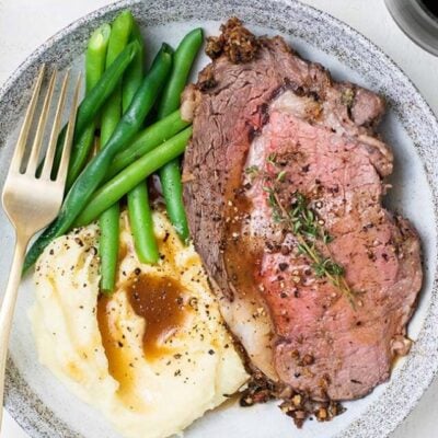 Garlic and Herb Prime Rib