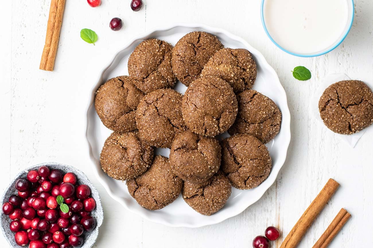 Soft and Chewy Ginger Cookies - Sunkissed Kitchen