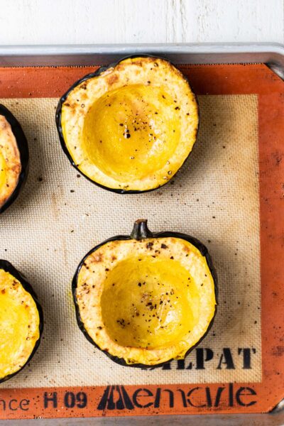 Roasted Acorn Squash - Sunkissed Kitchen