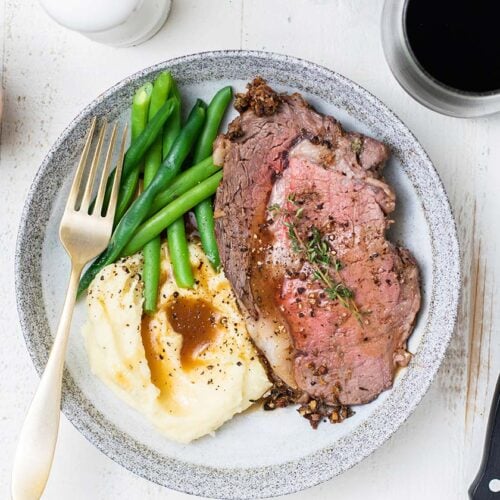 Garlic and Herb Prime Rib - Sunkissed Kitchen