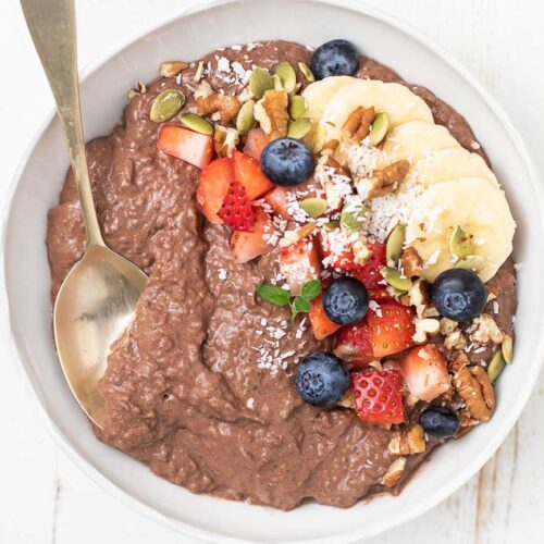 Chocolate Chia Seed Pudding - Sunkissed Kitchen