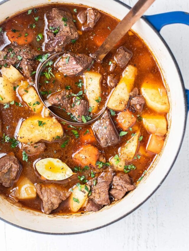 Irish Beef Stew With Guinness Sunkissed Kitchen