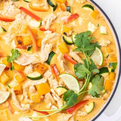 Thai Red Curry Chicken and Butternut
