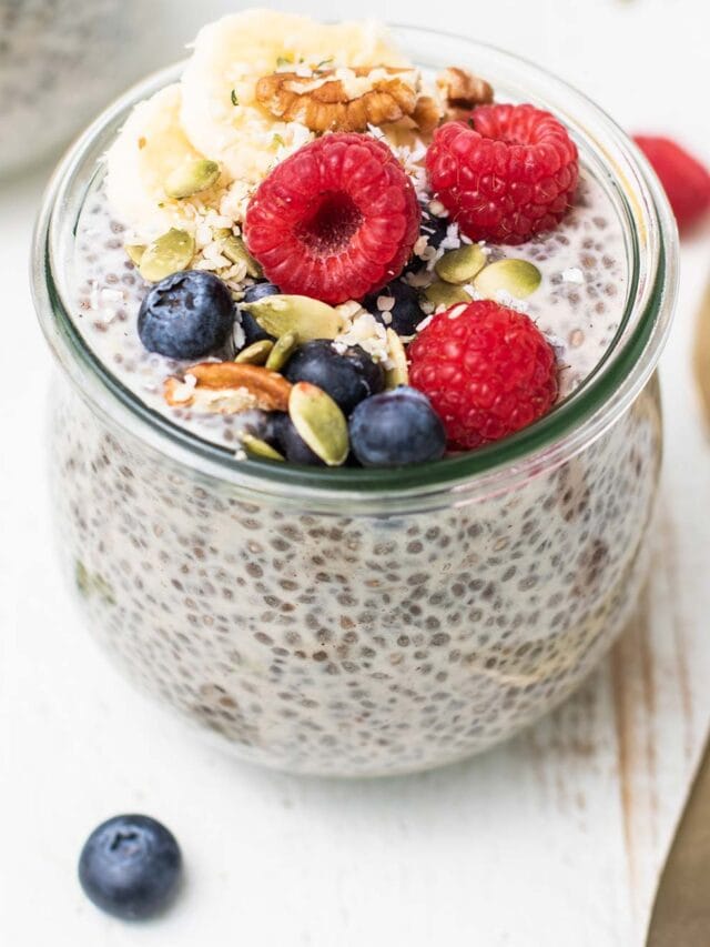 Whole30 Chia Pudding (Whole30 Breakfast Ideas) - Sunkissed Kitchen