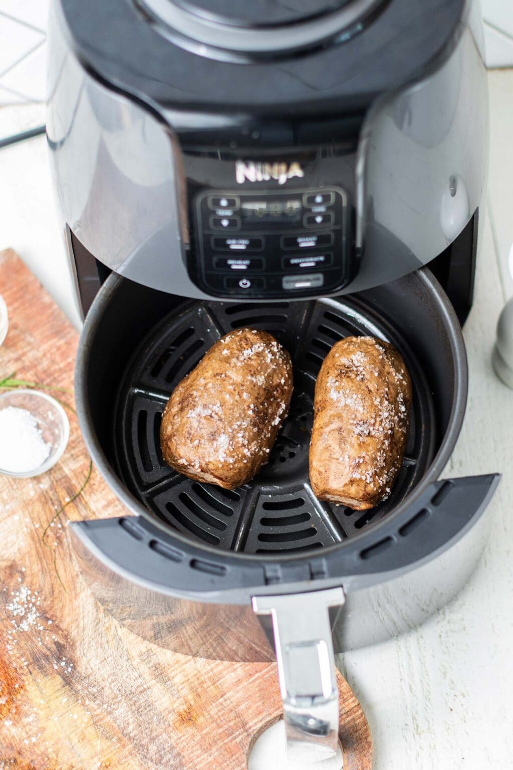 Air Fryer Baked Potatoes - Sunkissed Kitchen