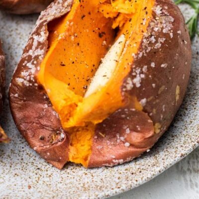 The Perfectly Baked Sweet Potatoes