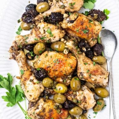 Chicken Marbella – Sweet Baked Chicken with Olives