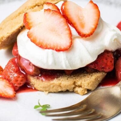 Strawberry Shortcakes with Almond Flour