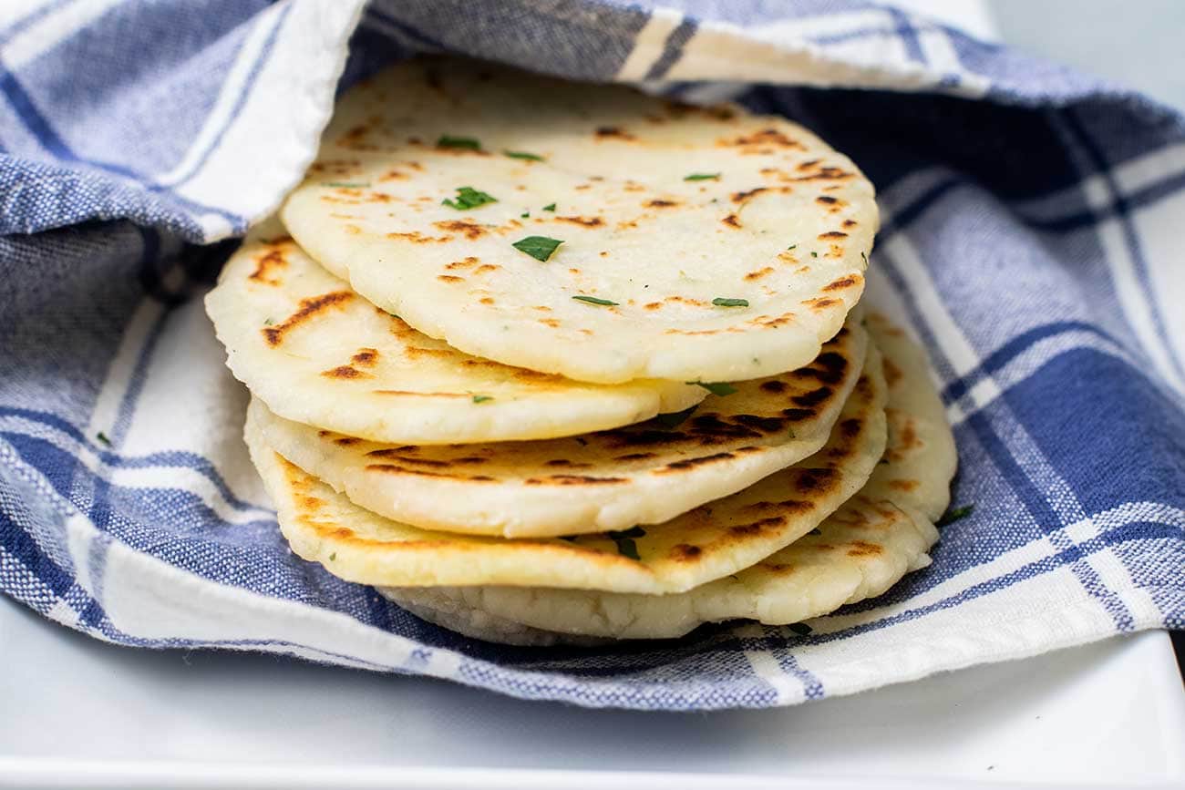 Gluten Free Flat Bread Recipe for Induction Cooktops - Simply Better Living