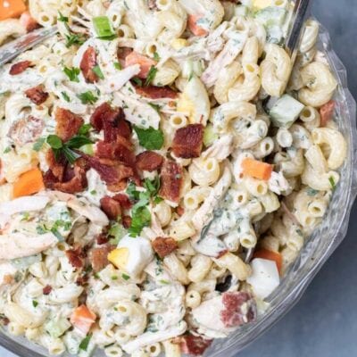 Chicken Macaroni Salad – Homemade Mayo!