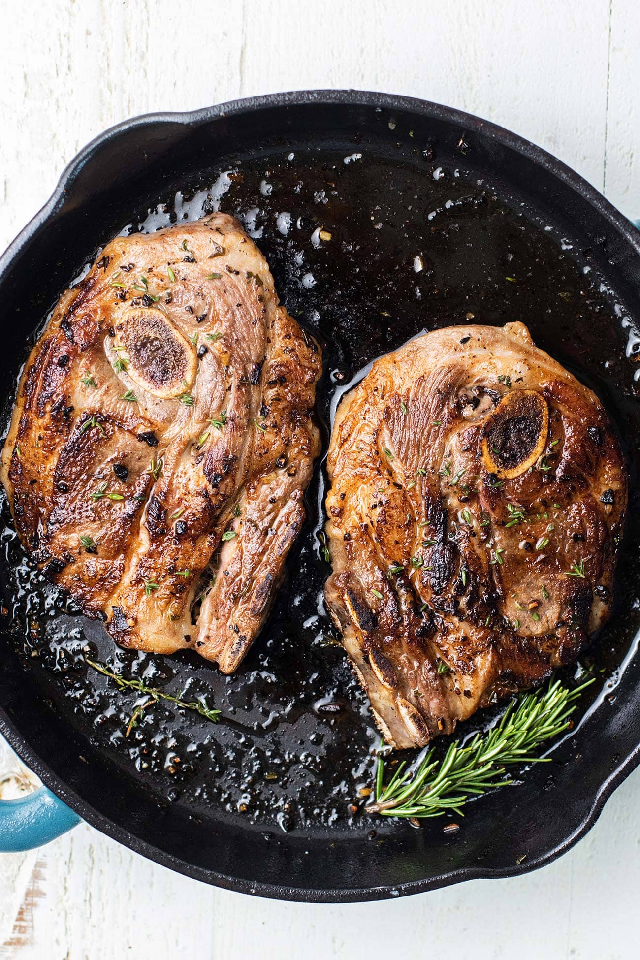 Herb Marinated Lamb Shoulder Chops - Sunkissed Kitchen