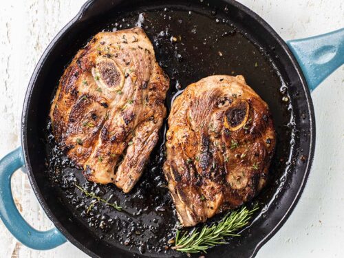 Baked Lamb Shoulder Chops