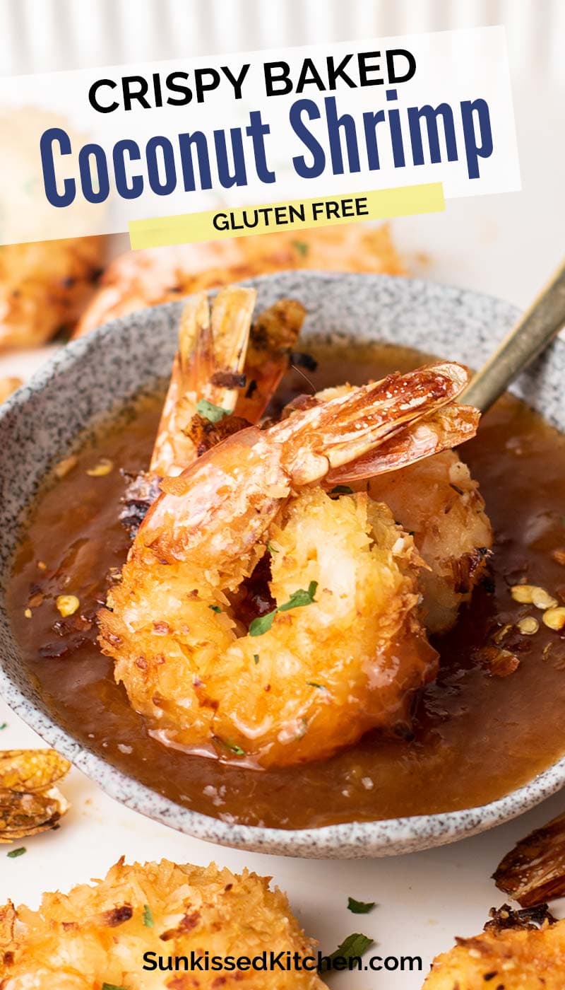 Crispy Baked Coconut Shrimp (Gluten Free!) - Sunkissed Kitchen
