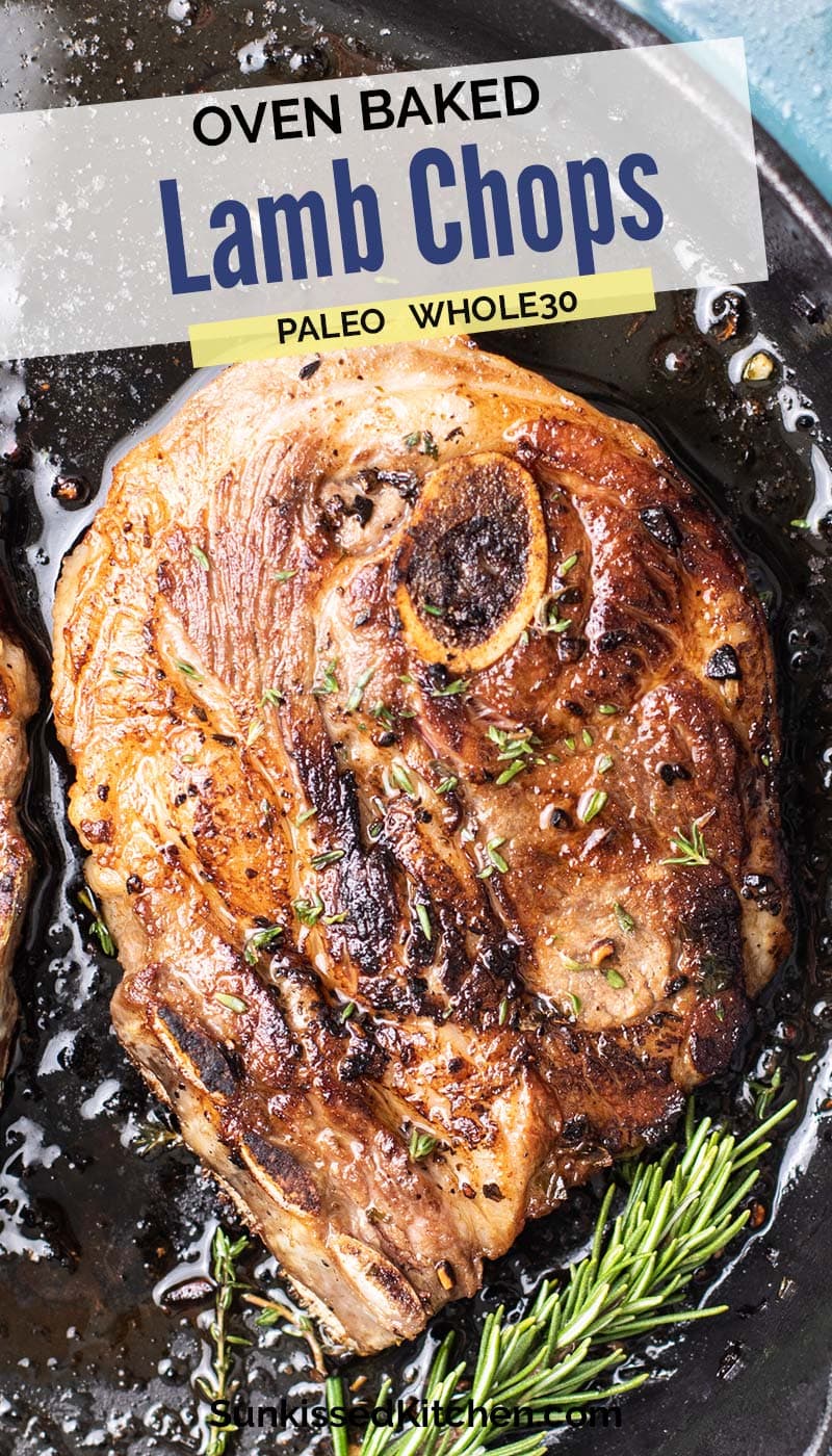 Herb Marinated Lamb Shoulder Chops - Sunkissed Kitchen