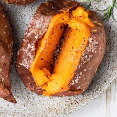 The Perfect Baked Sweet Potatoes