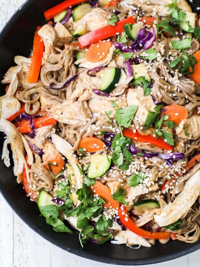 Soba Noodle Stir Fry Sunkissed Kitchen