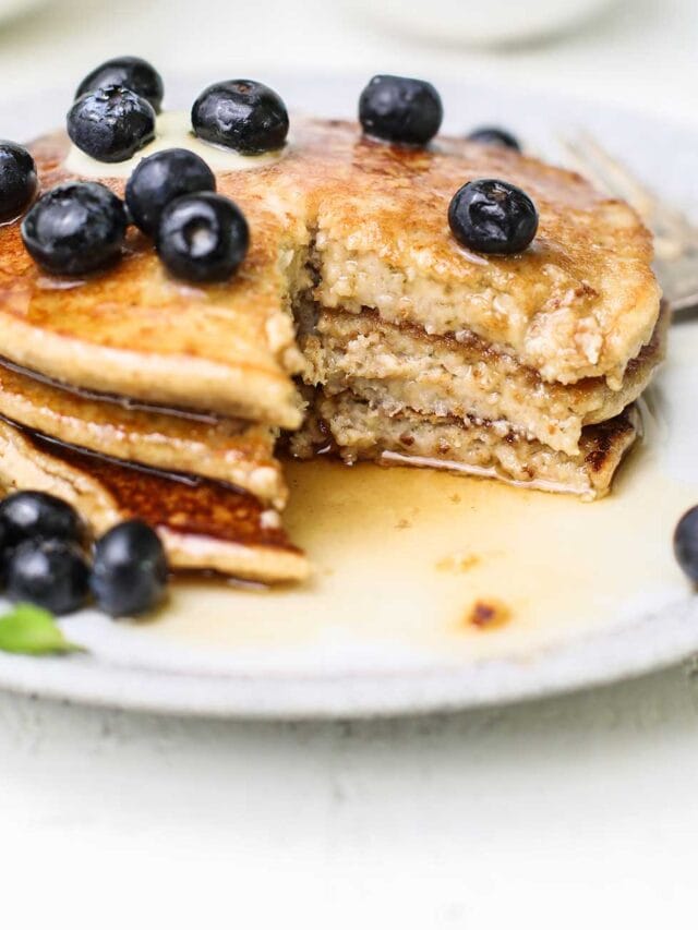 Vegan Protein Pancakes Sunkissed Kitchen