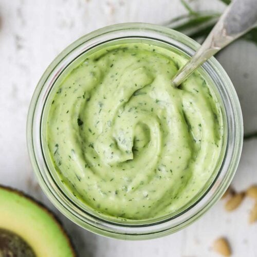 Avocado Green Goddess Dressing