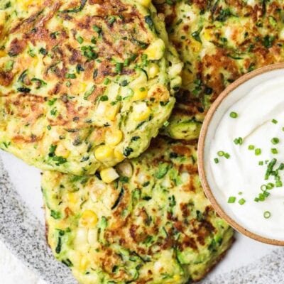 The Perfect Zucchini and Corn Fritters