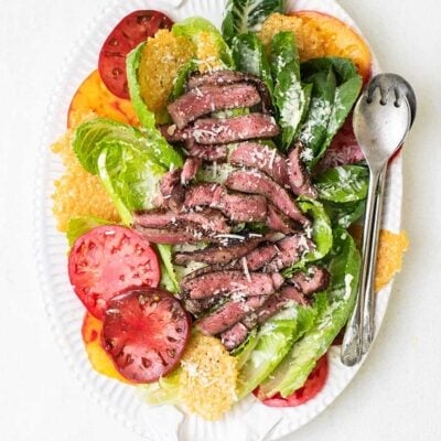 The Best Ever Steak Caesar Salad