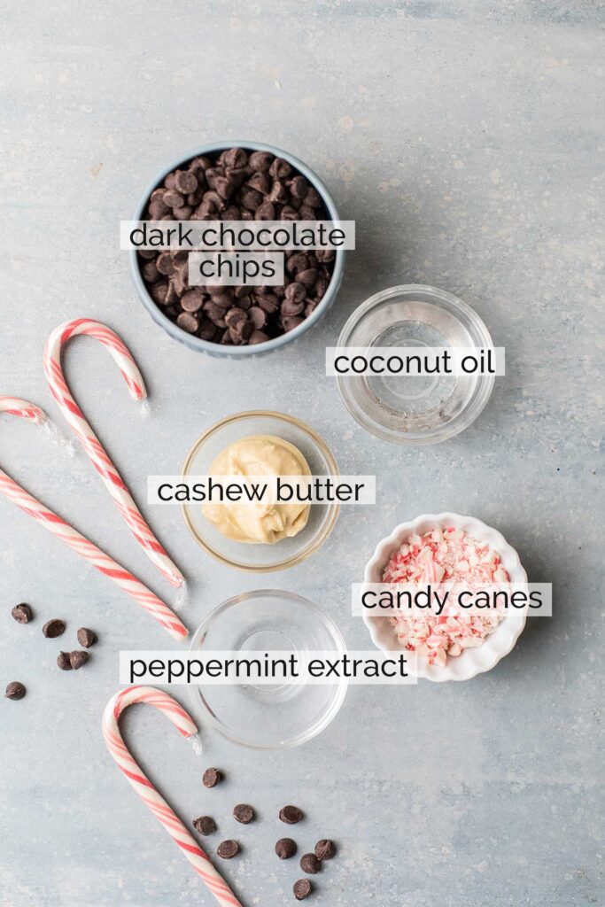The ingredients needed to make a chocolate fudge layer.