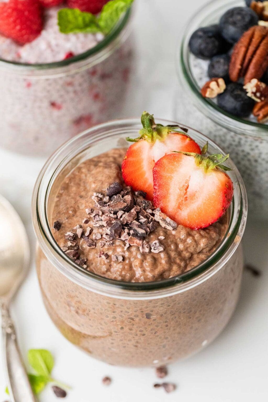 Chia Seed Protein Pudding (Chocolate, Vanilla + More!) - Sunkissed Kitchen