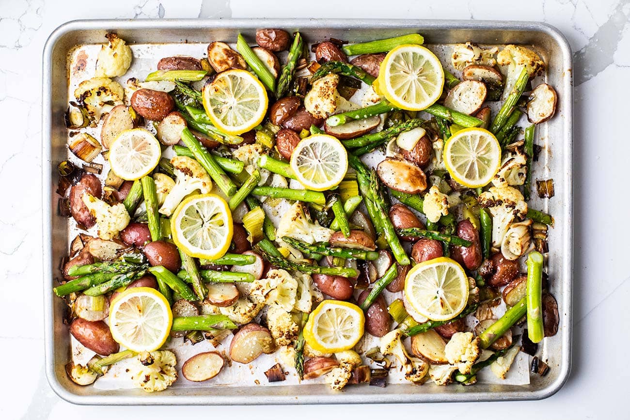 Spring Roasted Vegetables-image