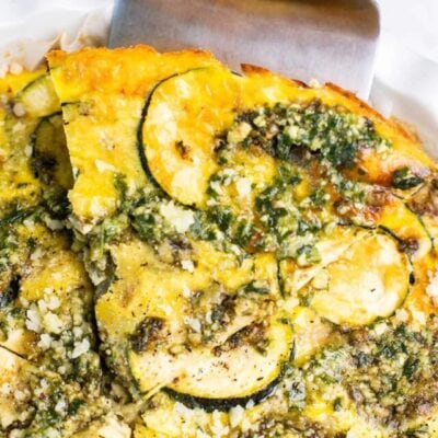 Crustless Zucchini Quiche (Low Carb Recipe!)