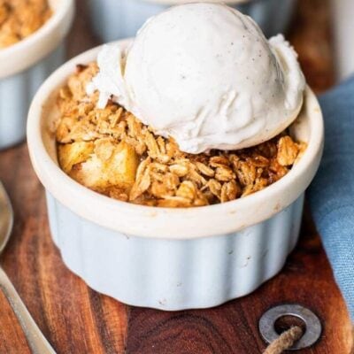 Air Fryer Apple Crisp