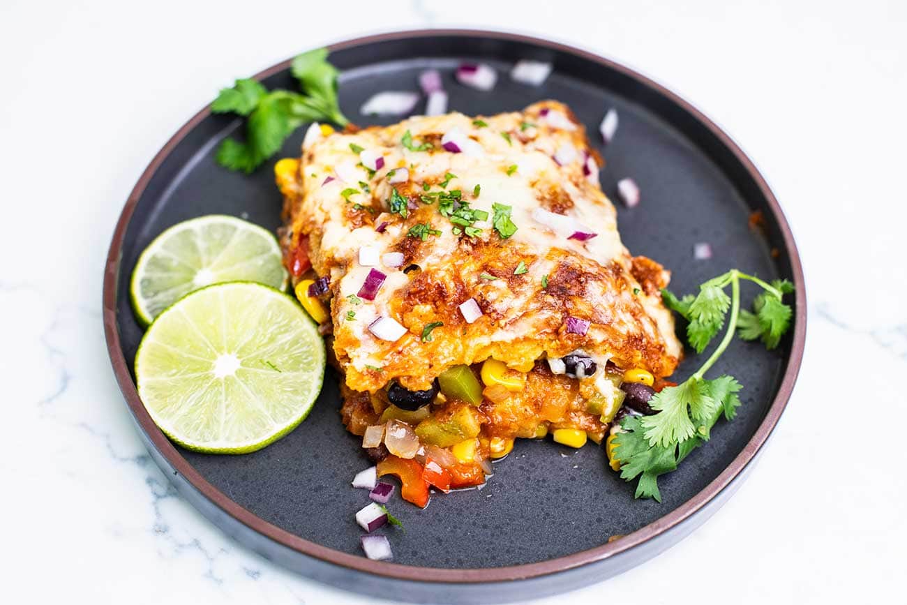 Vegetarian Enchilada Casserole