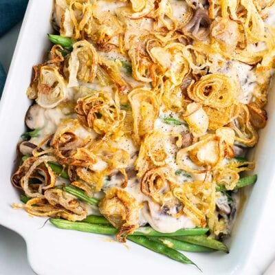 Gluten Free Green Bean Casserole (Dairy-Free)