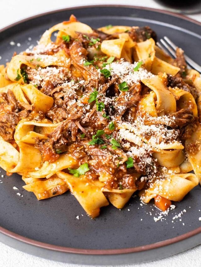 Braised Beef Short Rib Ragu