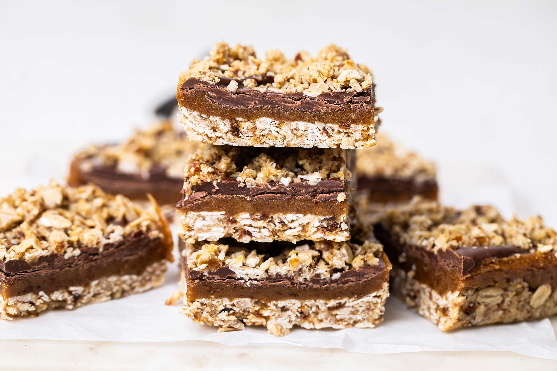 Chocolate Date Bars - Sunkissed Kitchen