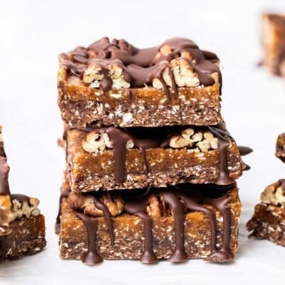 German Chocolate Bars (No Bake Chocolate Coconut Cookie)
