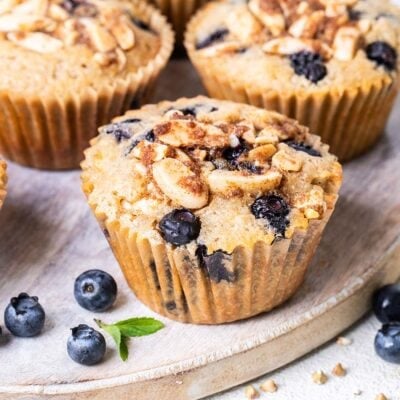 Blueberry Buckwheat Muffins (Gluten-Free)