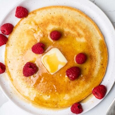 Cottage Cheese Oatmeal Pancake (Simple High Protein Breakfast!)
