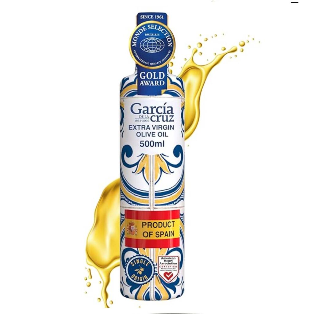 A bottle of Spanish Olive Oil.