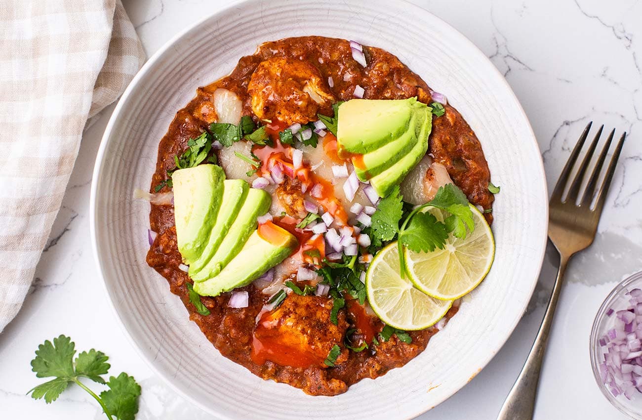 Slow Cooker Mexican Chicken and Brown Rice - Sunkissed Kitchen